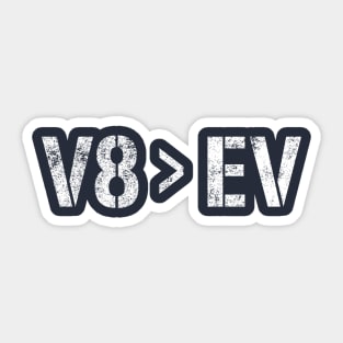 V8 > EV Sticker